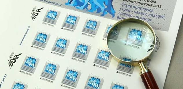 Běžecký seriál RunTour má vlastní limitovanou edici poštovních známek